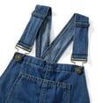 thumbnail image 5 of Womens Overalls Denim Long Jumpsuit Fit Wide Leg Bib Stretch Baggy Jeans Jumpsuit Y2K Comfy, 5 of 6