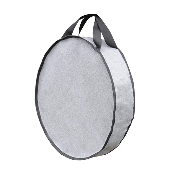 Portable Cookware Organizer Carry Pouch Practical Zipper Closure Barbecue Plate Handbag for Camping Picnic Travel