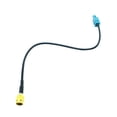 thumbnail image 2 of 1 pieza de Adaptador de Antena ISO Fakra Z (M) A SMA (M) de Radio Conector en Coche Automóvil para GSM GPS DAB Macarena Adaptador de antena del coche, 2 of 7