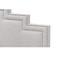 thumbnail image 4 of Baxton Studio Sophia Modern and Contemporary Greyish Beige Fabric Full Size Headboard, 4 of 6