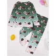 thumbnail image 4 of ATAIKU 3-8Y Toddler and Little Boy Pajamas Set Kids Long Sleeve Tee and Pants Tractor Sleepwear Boys 2-Piece Jammies, 4 of 10