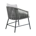 thumbnail image 3 of Coastal Dining Set - 5 Piece Outdoor Patio TableChairs - Eucalyptus WoodMetal Design, 3 of 10