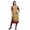 Honey Orange, variant on Bimba Printed Women Straight Kurti Summer Wear Ladies Ethnic Kurta Tunic