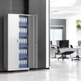 thumbnail image 4 of Ilios Innova Gabinete Archivero Metálico de 5 Niveles con Seguridad Reforzada, Estructura Sólida y Puertas de Hierro, 4 of 9