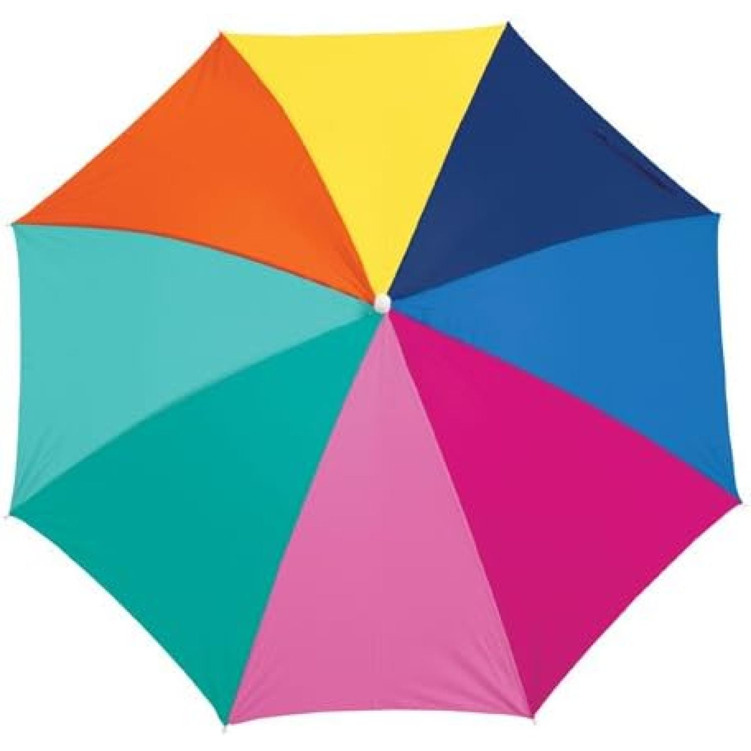 UlaREYoy Beach Chair Clamp on Umbrella 4' Multi Color 2Pack