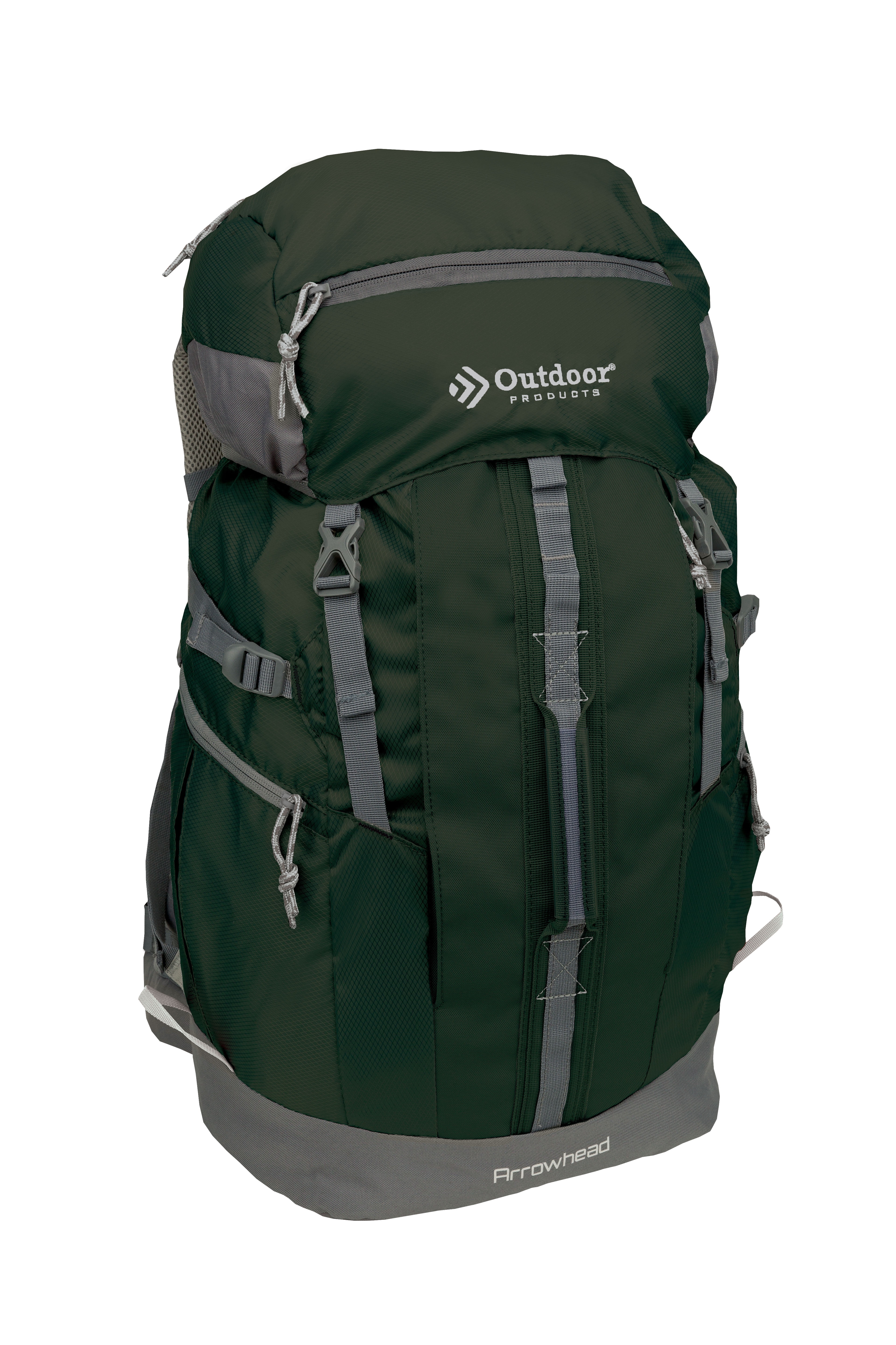 Outdoor Backpacks Outdoor Products Arrowhead 47 Ltr Hiking Backpack, Internal Frame, Green,  Unisex - Walmart.com