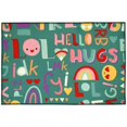thumbnail image 1 of Jellybean PR-HRS002B 20 x 30 in. Group Chat Indoor Area Rug, 1 of 1