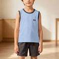 thumbnail image 4 of Freshbabe Kids Solid Athletic Mesh Tank Tops, Quick Dry Breathable Tops for Boys Girls, Sports Shirts for Summer Activities,，Size 5-17, 4 of 8