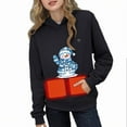 thumbnail image 2 of Sudadera con capucha y calefacción de invierno para niños y niñas con control de temperatura y calefacción., 2 of 9