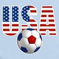 thumbnail image 2 of CafePress - USA Soccer Body Suit - Baby Light Bodysuit, Size Newborn - 24 Months, 2 of 4