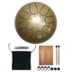 thumbnail image 5 of Juego de batería de lengüeta de acero de 6 pulgadas y 8 tonos con bolsa de transporte para baquetas (dorado) Ehuebsd Para estrenar, 5 of 9