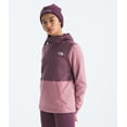 thumbnail image 3 of Sudadera de forro polar con capucha THE NORTH FACE Glacier Mauve X-Small, 3 of 7