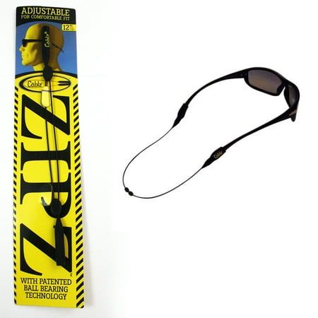 CABLZ Sunglasses Glasses Holder ZIPZ Black 12