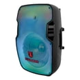 thumbnail image 1 of Bafle kaiser 15 pulg de 25,000 W PMPO/ 30 W RMS con luz multicolor KSW-5015MX-2, 1 of 5
