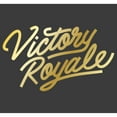 thumbnail image 2 of Men's Fortnite Victory Royale Gold Script  Pull Over Hoodie Charcoal Heather Medium, 2 of 4