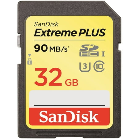 SanDisk Extreme PLUS UHS-1 32GB microSD Card, Class