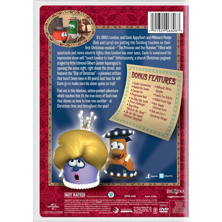 Universal Studios, VeggieTales: The Star of Christmas DVD