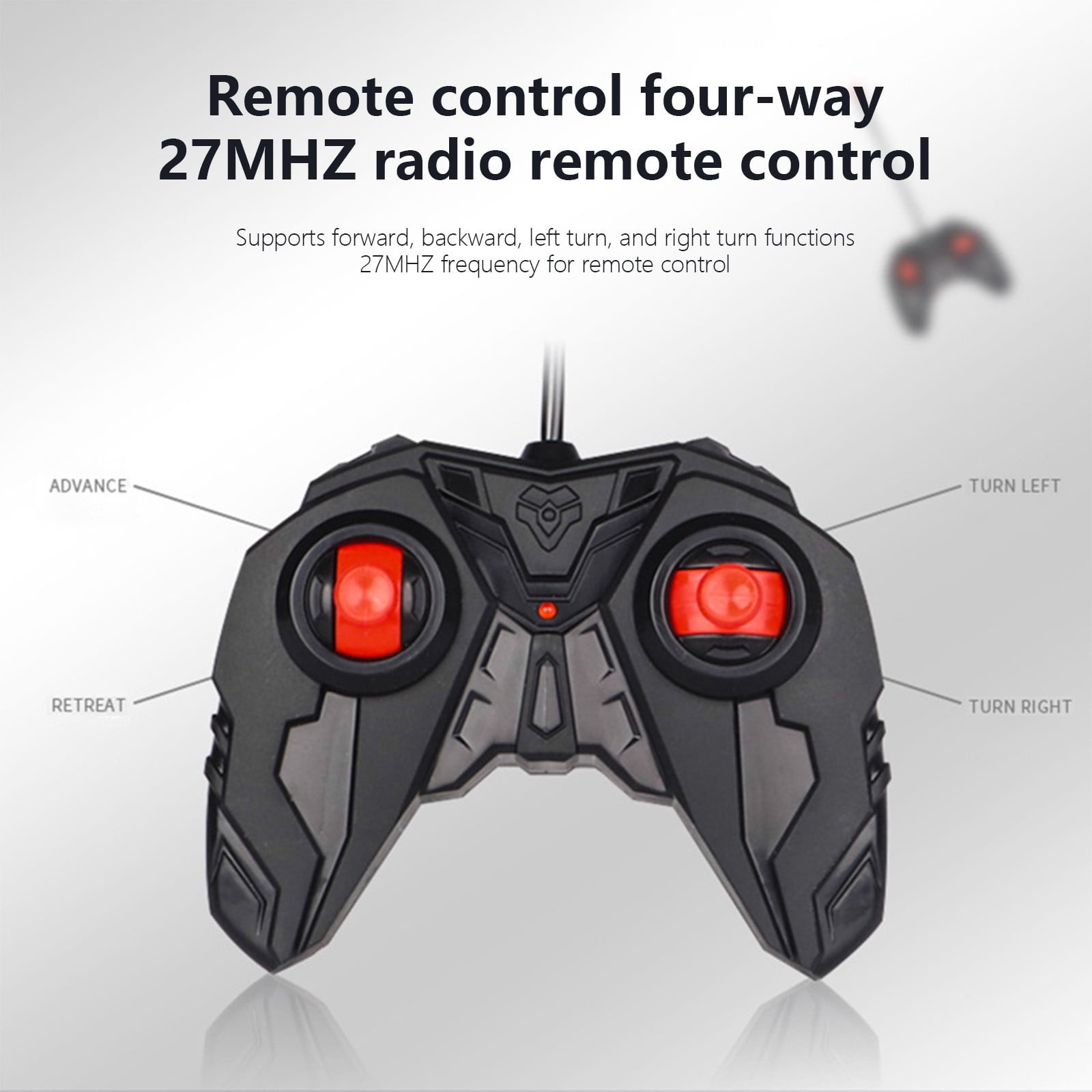 RXIRUCGD Toys Remote Control Car For Boys, Rechargeable 1/16 RC