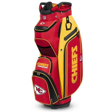 WinCraft Kansas City Chiefs Bucket III Cooler Cart Golf Bag