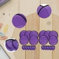 thumbnail image 6 of 10 Pieces Folding Fans Round Fans Handheld Fans Portable Foldable Design for Wedding Party Summer Outdoor Events, 6 of 9