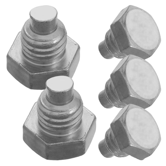 5 Pcs Floor Jack Handle Replacement Bolts Car Rod Screw Silver