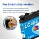 thumbnail image 4 of Cartuchos de tinta Clorisun LC404 compatibles para Brother MFC-J1205W, 4 of 8