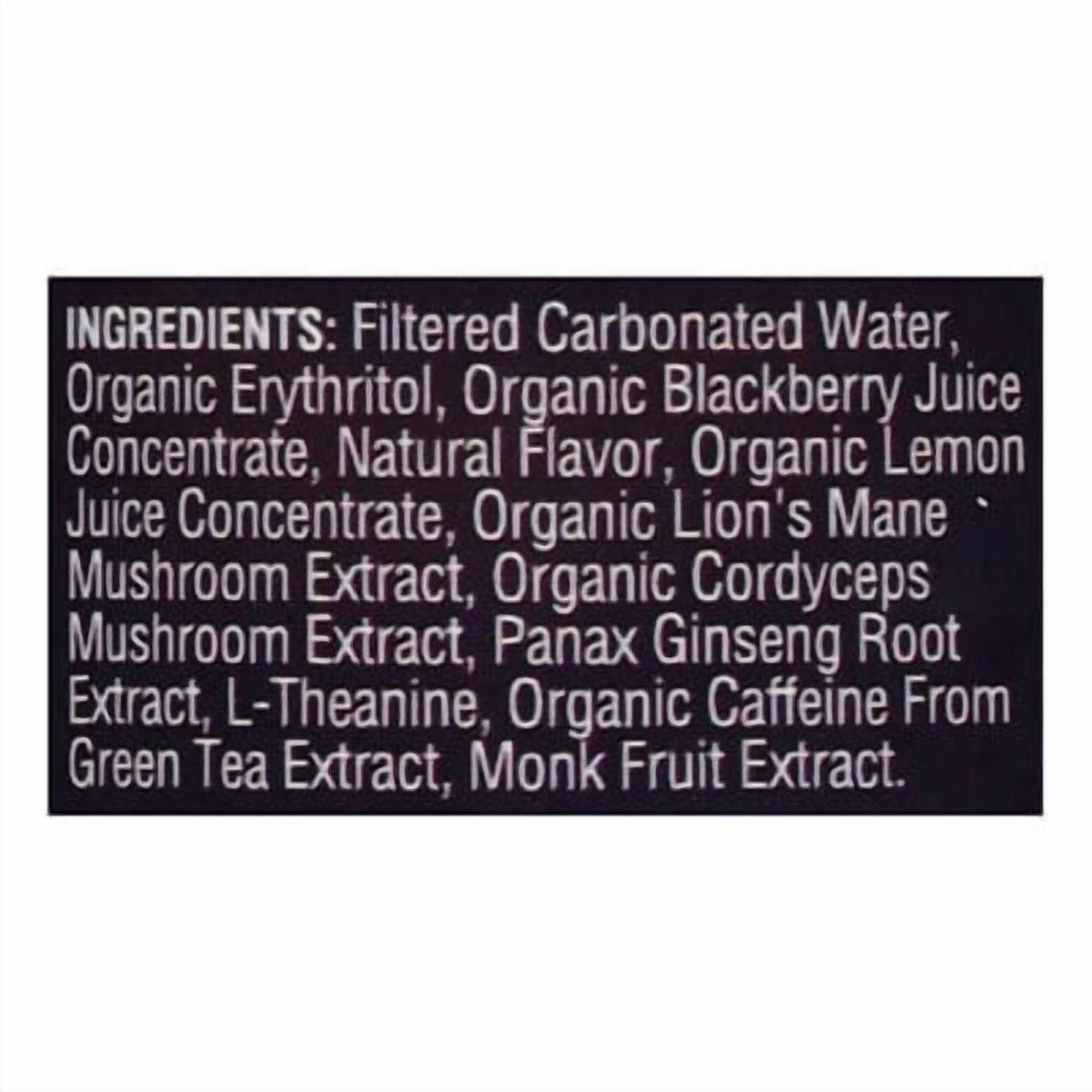 (Pack of 12) Odyssey Elixir Beverage Sparkling Energy Blackberry Lemon 12 Fo