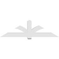 thumbnail image 4 of 84"W x 24 1/2"H x 6"D x 6"F, 7/12 Pitch, Redmond Architectural Grade PVC Gable Bracket, 4 of 8