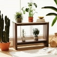 thumbnail image 7 of FOROUTIA Modern Console Table with Storage Shelf, Wood Entryway Table Sofa Table for Hallway, 7 of 7