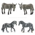 thumbnail image 4 of CUITING 12pcs Realistic Farm Animal Figurines Mini Learning Playset Cake Topper Ornament, 4 of 11