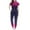 Pink, variant on Women Jogging Suits 2 Piece Set Clearance Women Two Piece Outfits Sets Short Sleeve Sweatsuit Colorful Print Outfits Summer Lounge Sets