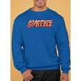 thumbnail image 2 of Graffiti Style Quote Sweatshirt Men -Image by Shutterstock, Male Large, 2 of 4