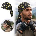 thumbnail image 2 of Shadoumai Men's Bandana Du-Rag, Paisley Print, Tie Design, Sweat-Absorbing, Breathable, Sun Protection, Cycling and Motorcycling, 2 of 10