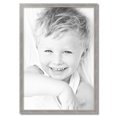 thumbnail image 2 of ArtToFrames 27" x 39" Classic Silver Picture Frame, 27x39 inch Silver Wood Poster Frame (WOM-4926), 2 of 7