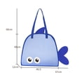 thumbnail image 2 of Large Capacity Fish Shape Mesh Beach Bag, Quick Dry Beach Tote, Swimming Gear & Towels, Multi-Color Foldable Beach Storage Bag for Outdoor Travel, 2 of 4