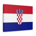 thumbnail image 3 of Croatia Country Flag Canvas Vibrant Wall Art Unframed Home Decor, 3 of 13