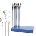 thumbnail image 1 of 10 piezas clips de pintura soporte de modelo clip palitas de pintura en base para herramientas de modelado de soporte de abrazadera Azul 20 clips, 1 of 8