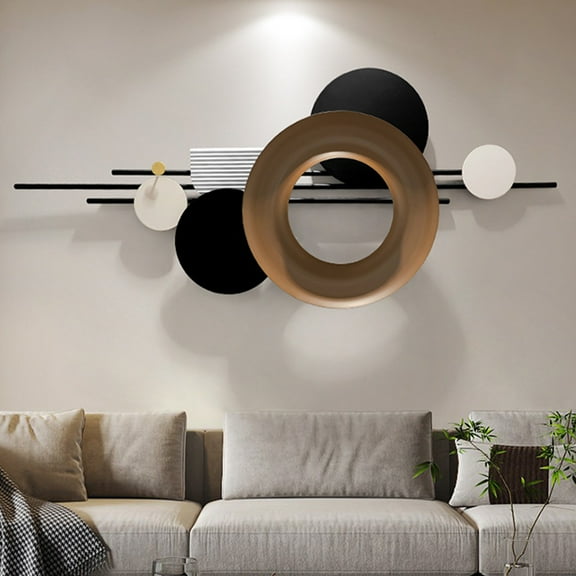 Wall decoration living room, geometric ornaments, minimalist wall art, hanging decoration, wall decoration, metal wall decoration, metal decoration wall, for bedroom, kitchen and office