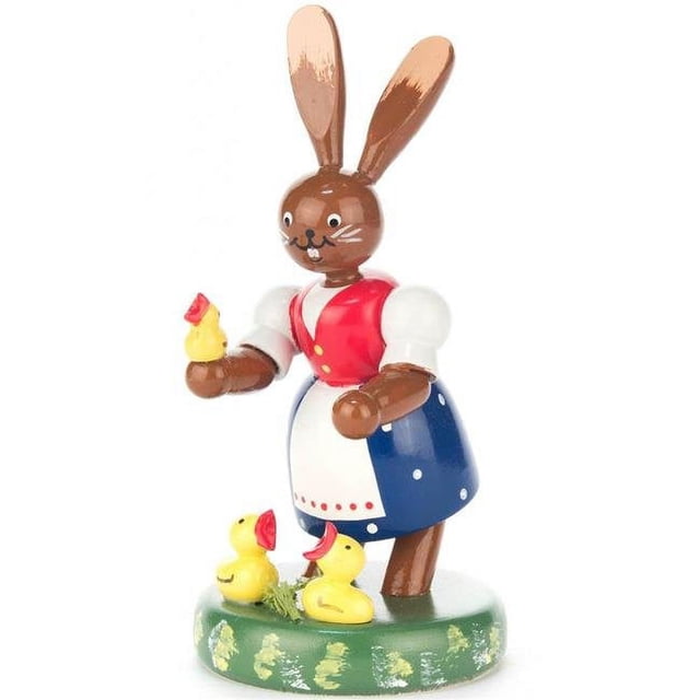 Alexander Taron 224-588 Dregeno Easter Figure - Rabbit with Chicks