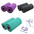 thumbnail image 4 of 2 PCS Foot Foam Pads Black Foam Rollers Replacement For Leg Extension For Weight Bench Home Bench And Gym Workout Machines, 4 of 12