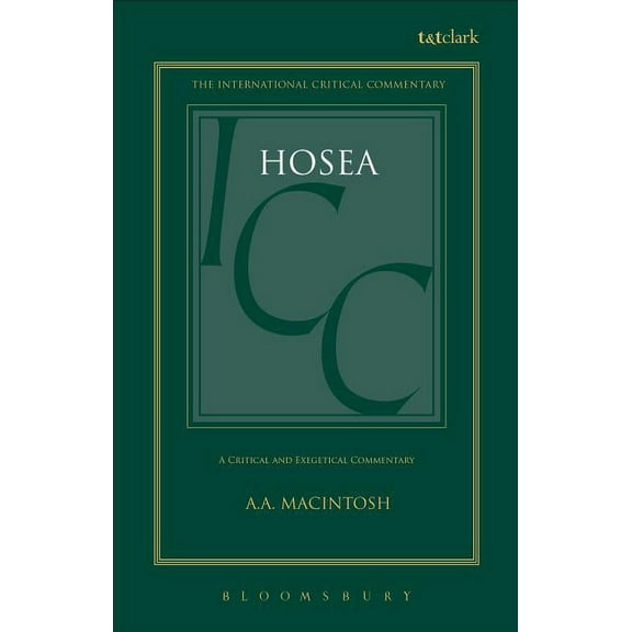 International Critical Commentary Hosea (ICC), (Hardcover)
