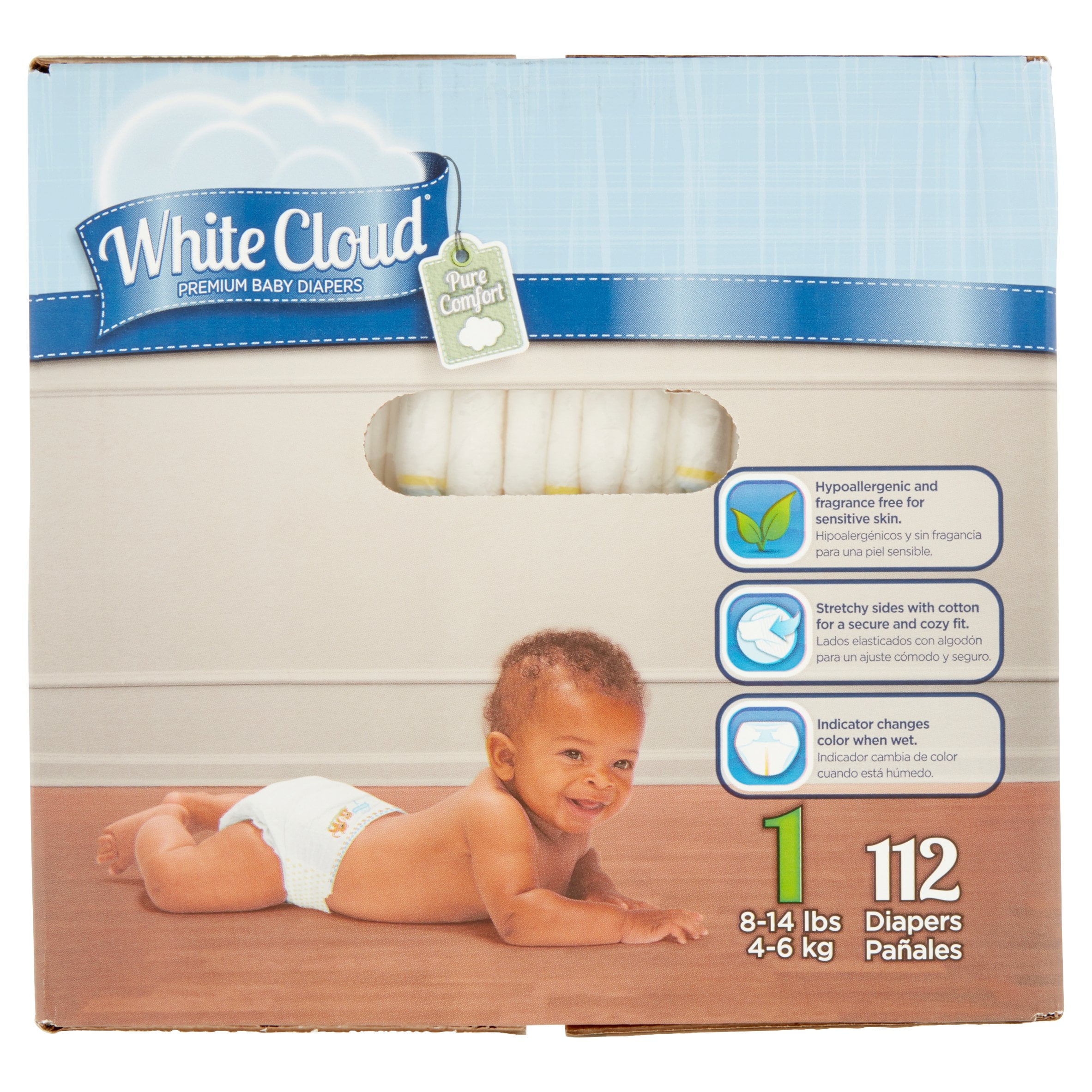 white cloud diapers