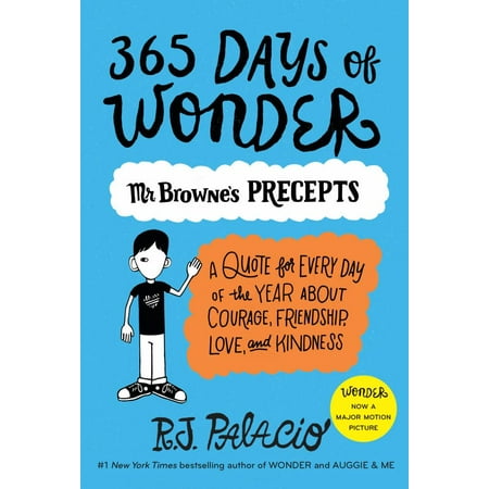 365 Days of Wonder: Mr. Browne's Precepts - Walmart.com
