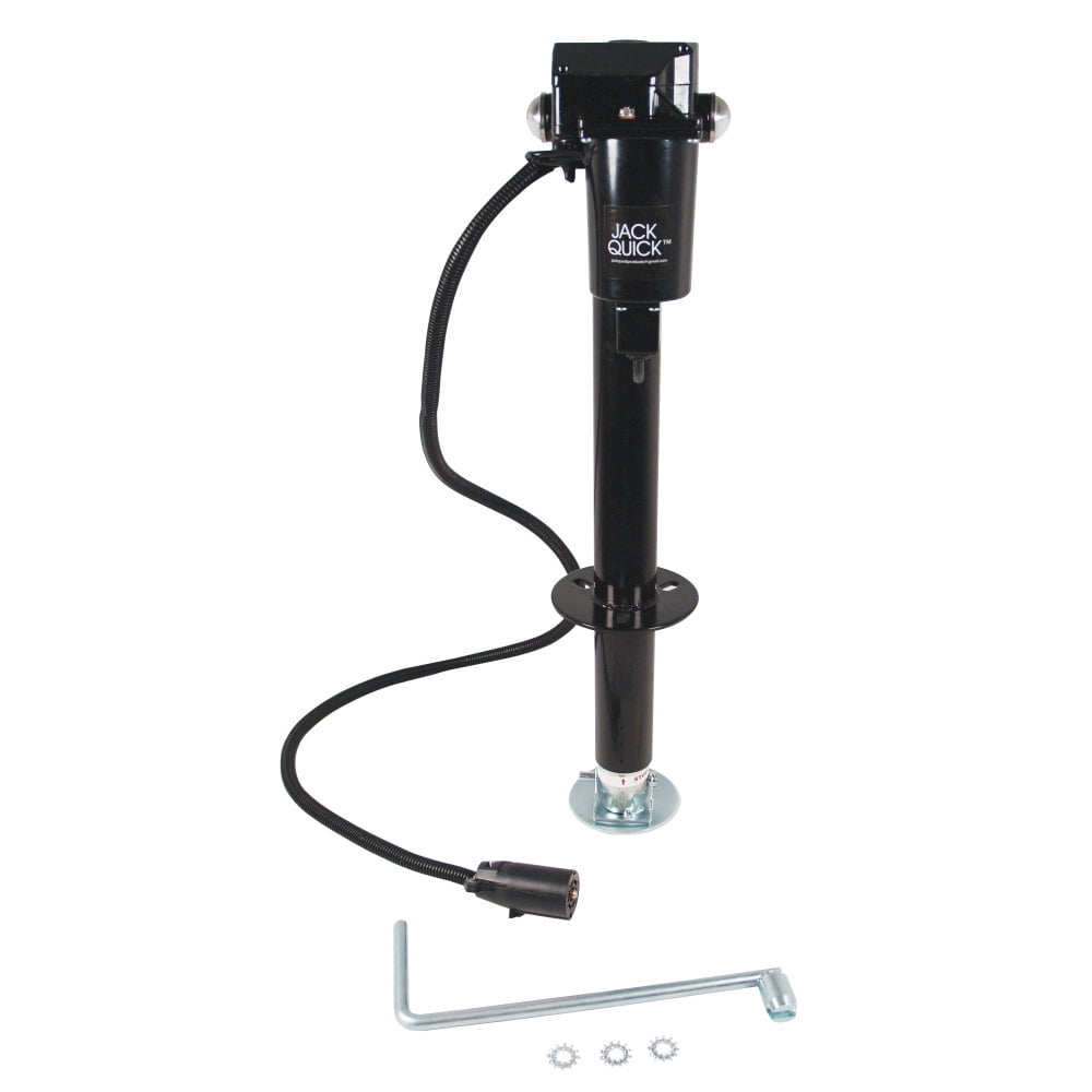 Quick Products JQ30007P Power AFrame Electric Tongue Jack with 7Way
