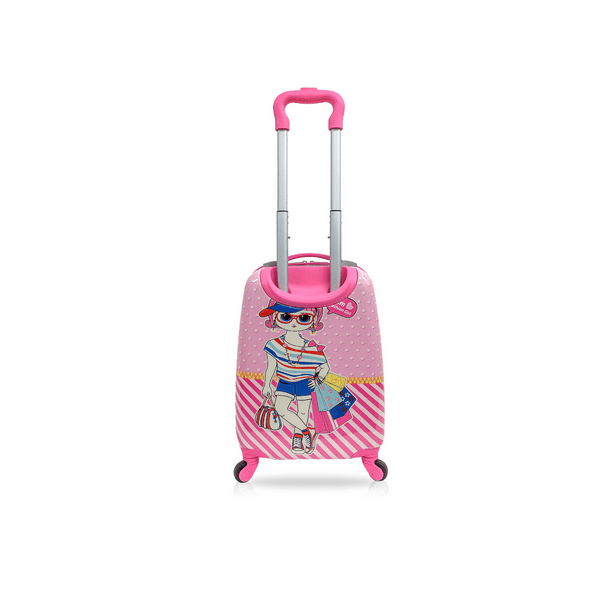 Tucci Fashion Girl Hardside Kids 18 Suitcase for Kids-Cute Lightweight  Kids Luggage with Wheels - Walmart.ca