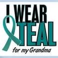 thumbnail image 2 of CafePress - I Wear Teal For My Grandma 10 Infant Bodysuit - Baby Light Bodysuit, Size Newborn - 24 Months, 2 of 4