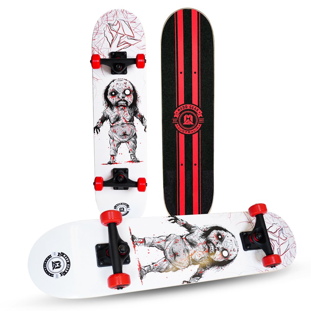 MADD GEAR 31" Complete Skateboard Dennis Graphic Great For Kids