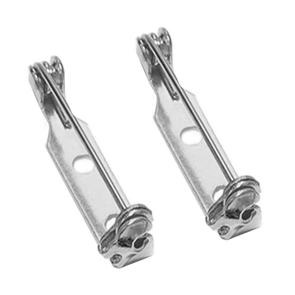 Aellinatey Adhesive Brooches Clip Lapel Pins Safety Pins DIY Blank Base for Jewelry Making