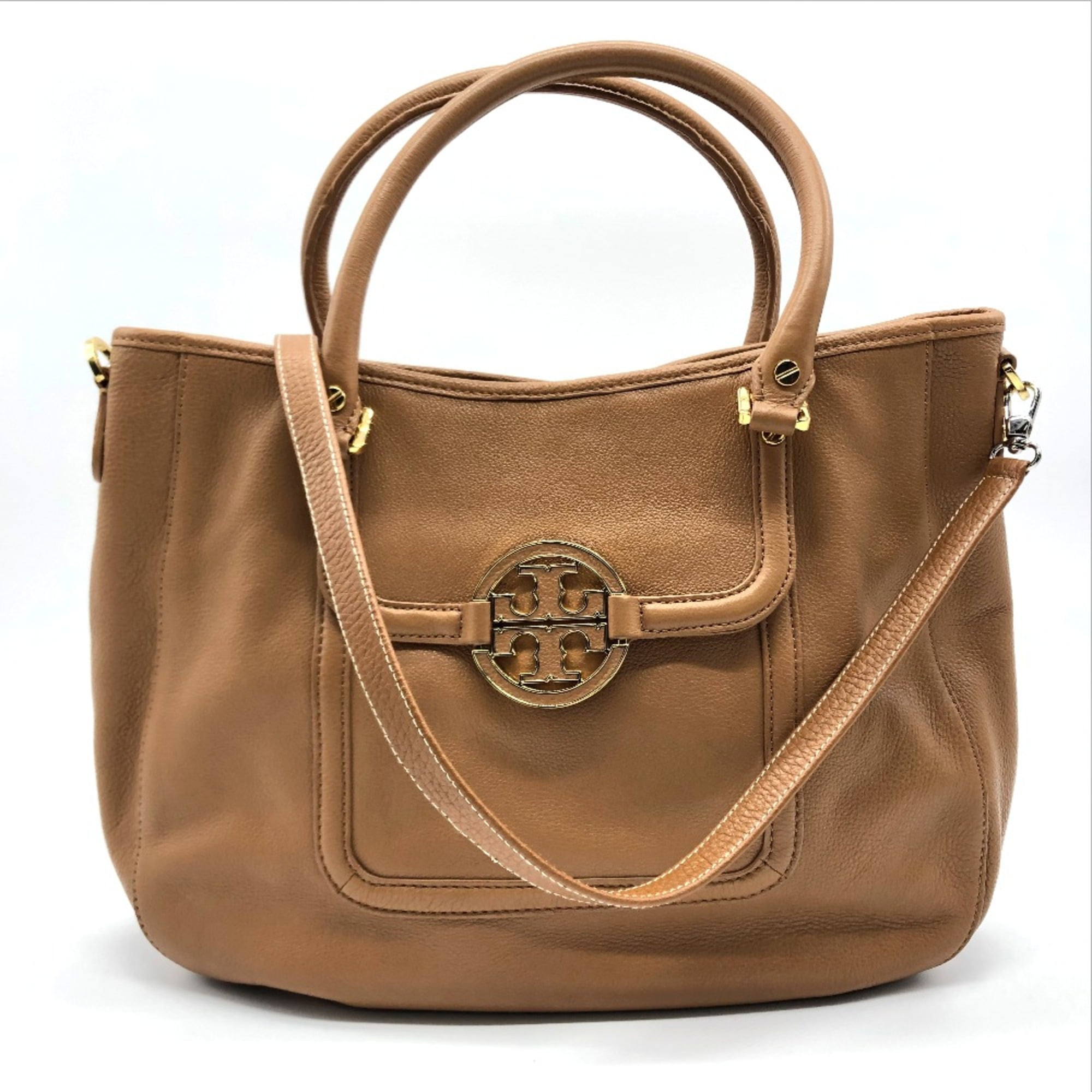 ハンドバッグ TORY BURCH Woman Handbag Brown 164866 253 Tory Burch Designer Bags in Handbags | Brown - Walmart.com