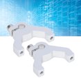 thumbnail image 4 of 2PCS Clamp Mount M4 X 0.7mm 1 Side 2 Post  Aluminum Clamping Support Robot Shaft Fixed Accessories, 4 of 8
